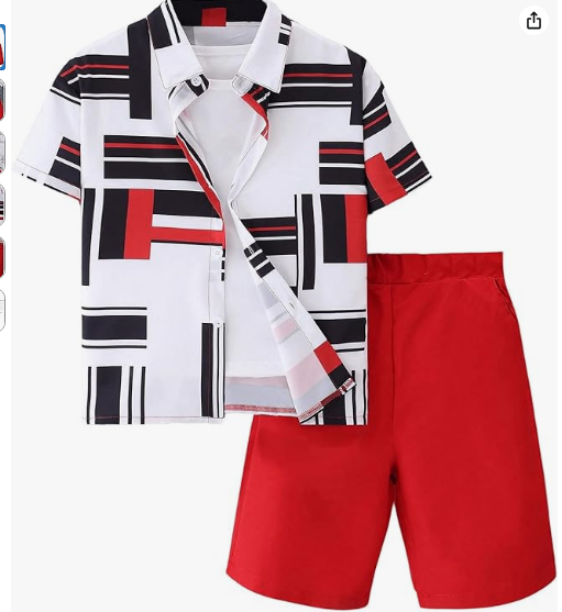 PTPUKE Camisetas para niños con cuello redondo de algodón sólido